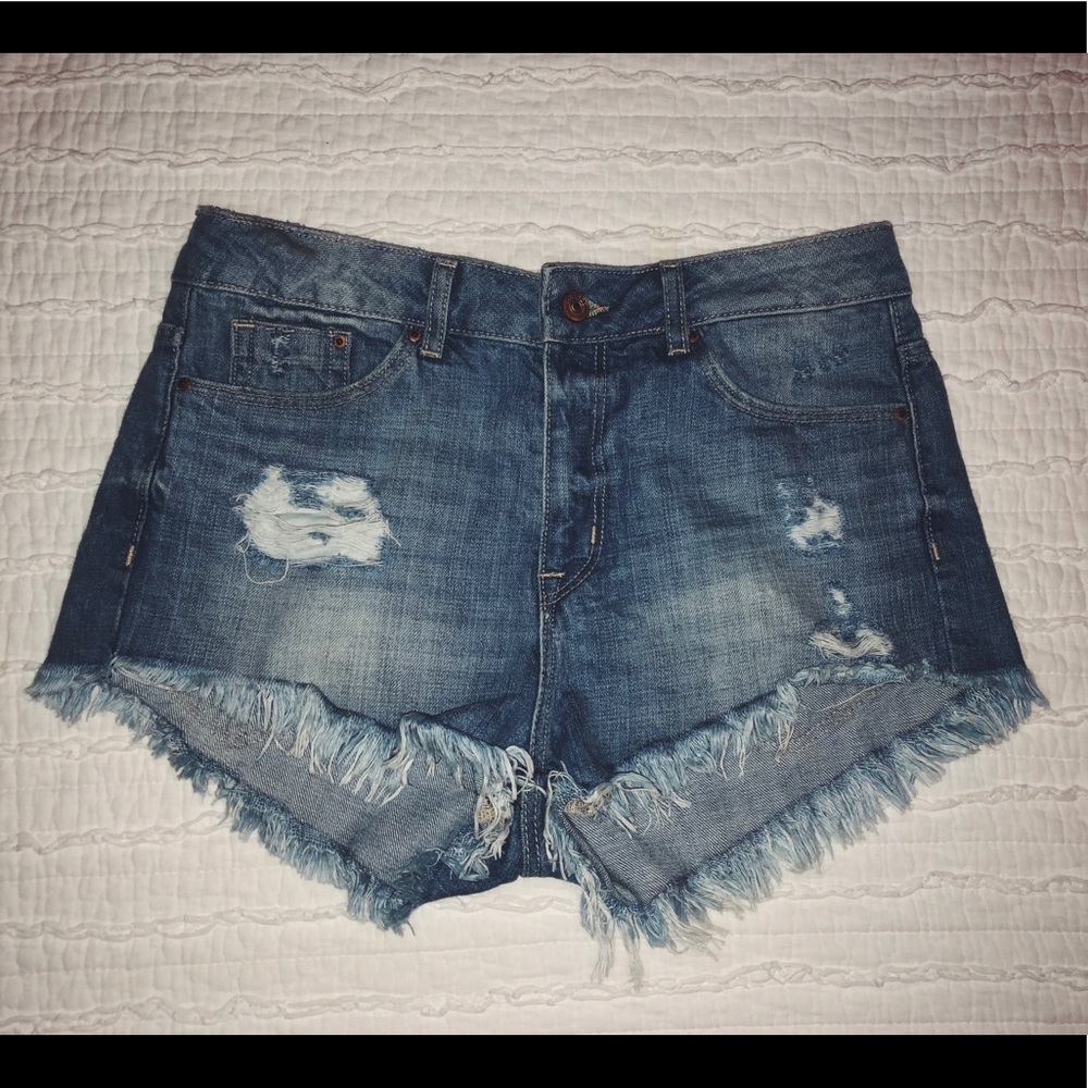 Blue Jean Shorts